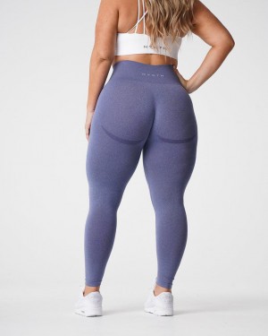 NVGTN Curve Seamless Naisten Leggingsit Laivastonsininen | FI759TC